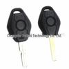 BMW Compatible Car Key Shell for E38, E39, E46, 3 Series, 5 Series, EWS, Straight Key Replacement (No Logo)