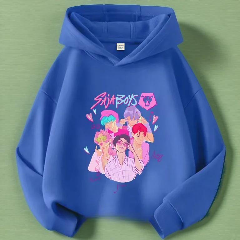 Hoodies Sweatshirts Girls Children's Cartoon Print Pattern Fashion T-shirt Casual Comfortable Short-sleeved Top Clothing