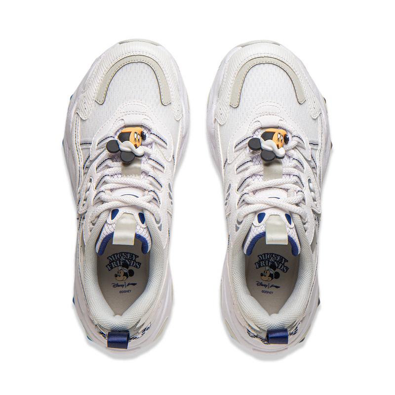 Disney X Li Ning Cat Paw Lite3 Slip Resistant, Abrasion Resistant, Lightweight Low Top Chunky Sneakers Women's AGCV044-2