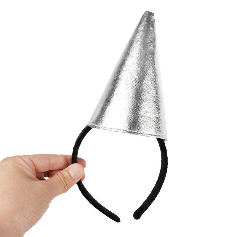 Kids Tin Man Character Headband Soft Comfortable Decorative Halloween Cosplay Party Prop for Costume Events