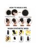 Afro Puff Drawstring Ponytail Hair Buns 1PCS/Pack 6 Inch for Girls Children Black Women Natural Black Kinky Curly Hair Updo Donut Chignon
