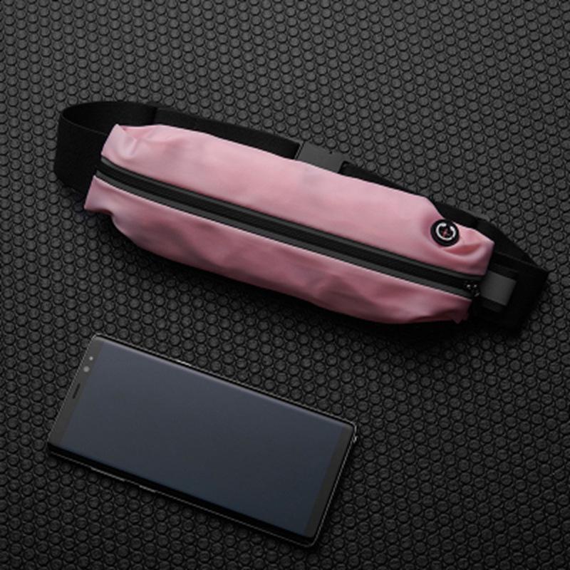 Waterproof Ultra-Thin Running Waist Bag with 6.5-Inch Phone Pocket