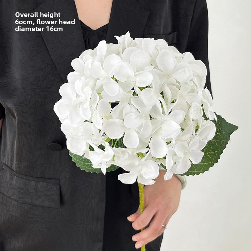 

Искусственная гортензия Свадебный зал Домашнее украшение Орнаменты, Искусственная гортензия Искусственные цветы 60cm