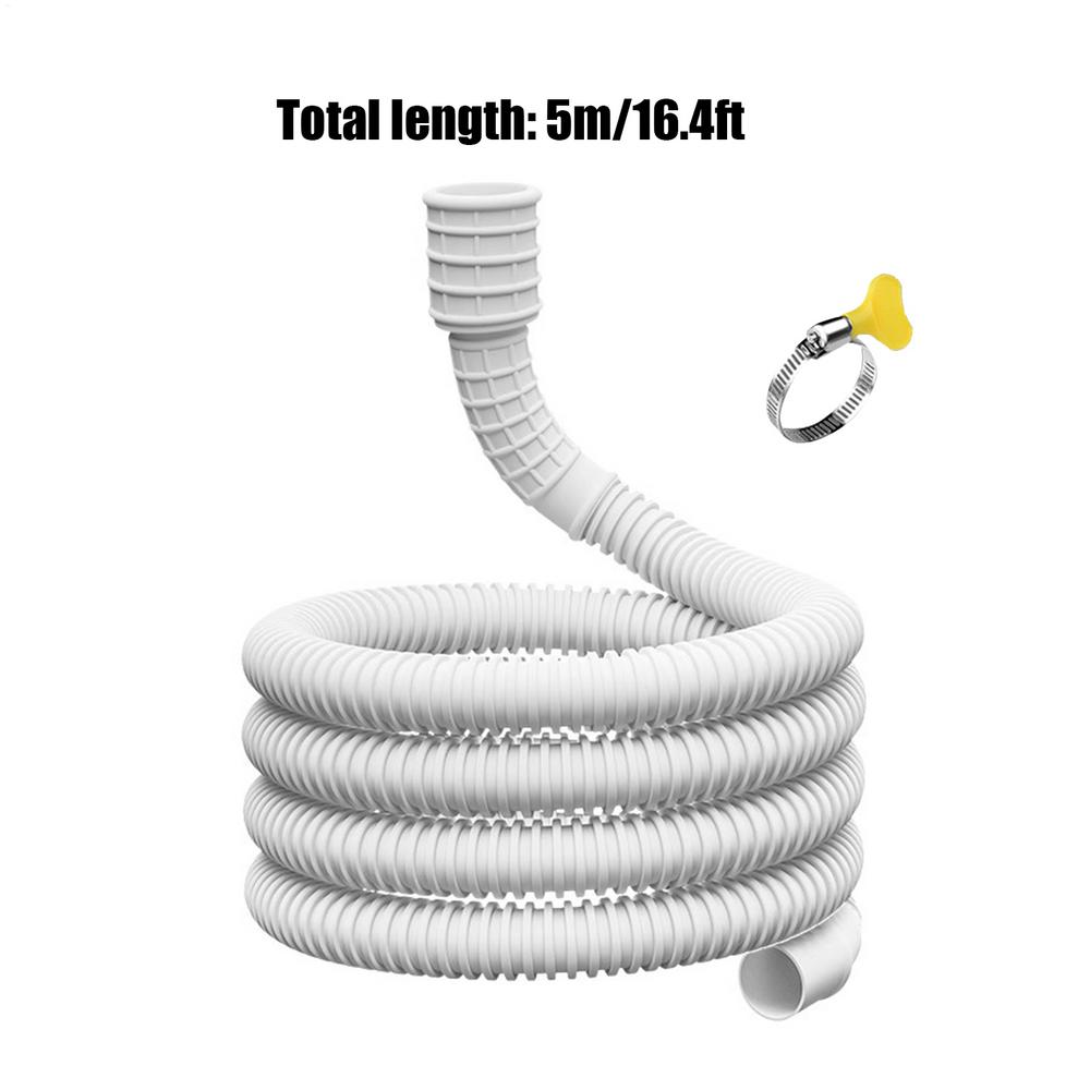 

5/6 м Впускной шланг стиральной машины Осушитель Мобильный кондиционер Сливной шланг Внешний блок кондиционера Трубка для слива воды Пластиковая трубка