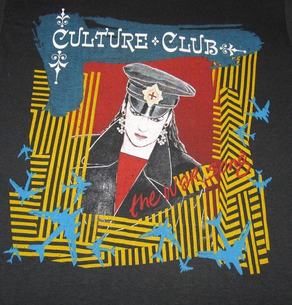 Rare DJ Boy George - Culture Club Unisex S-234XL Shirt Black D104 Unisex T-Shirt S