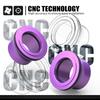 NICECNC For Surron Light Bee X S L1E Electric Dirt Bike Aluminum Front Wheel Spacers Hub Collars O-ring For Segway X160 X260