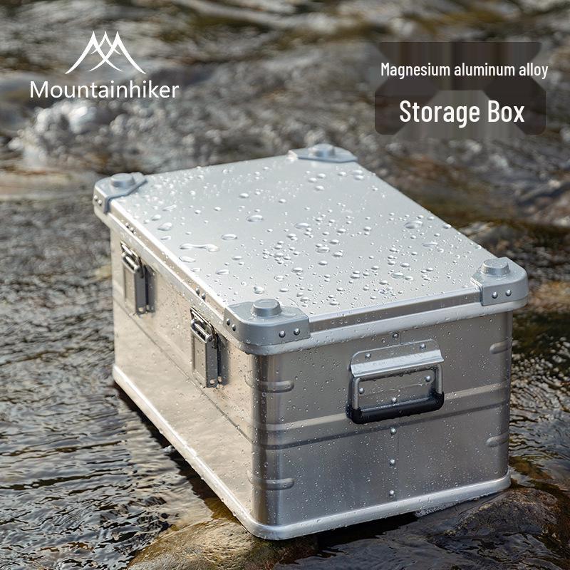 Large Multi-functional Aluminum Storage Box for Outdoor Camping & Vehicle Use