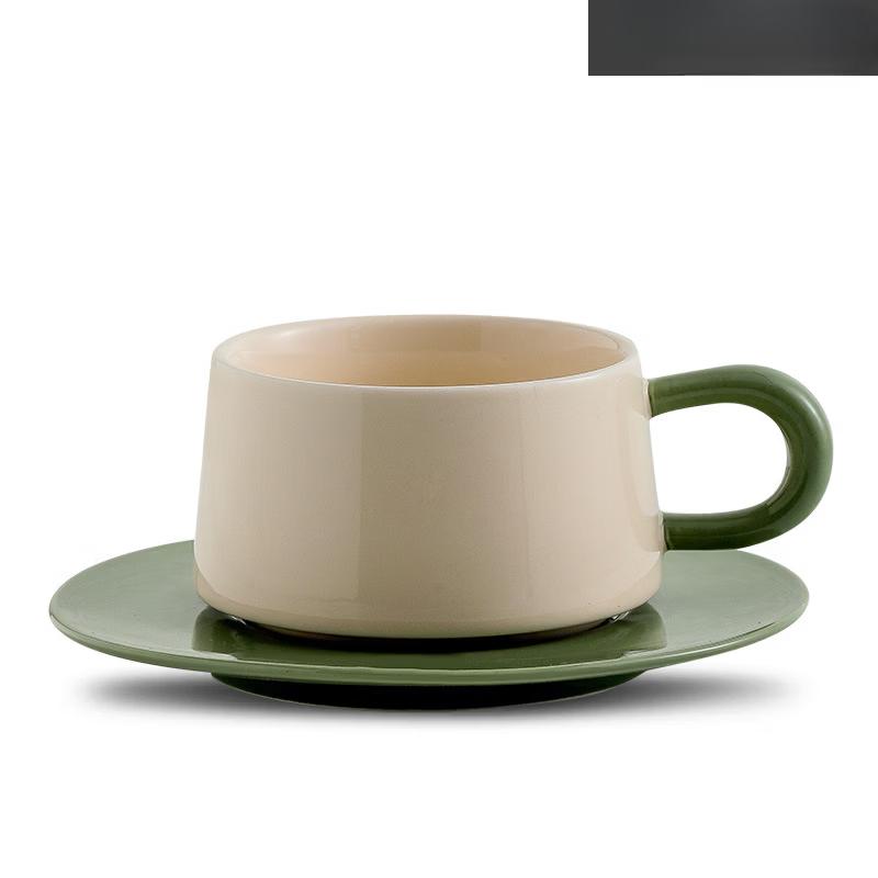 TLXT Nordic Style Coffee Cup and Saucer Set