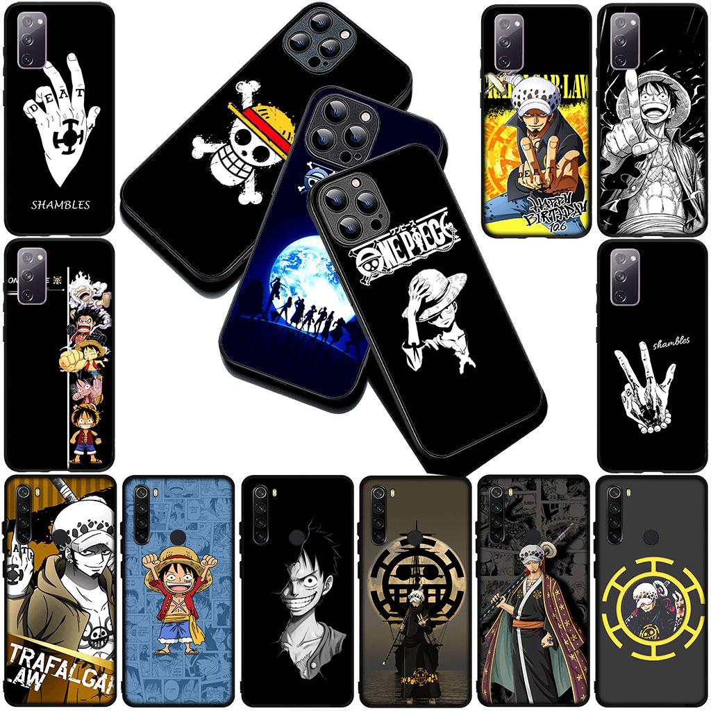 Phone Cover for Apple iPhone 17 Pro XS Max Air 6 Plus X 5 + SE 2022 SE2 7+ 16E XR Case One Pieces Luffy Trafalgar D Water Law