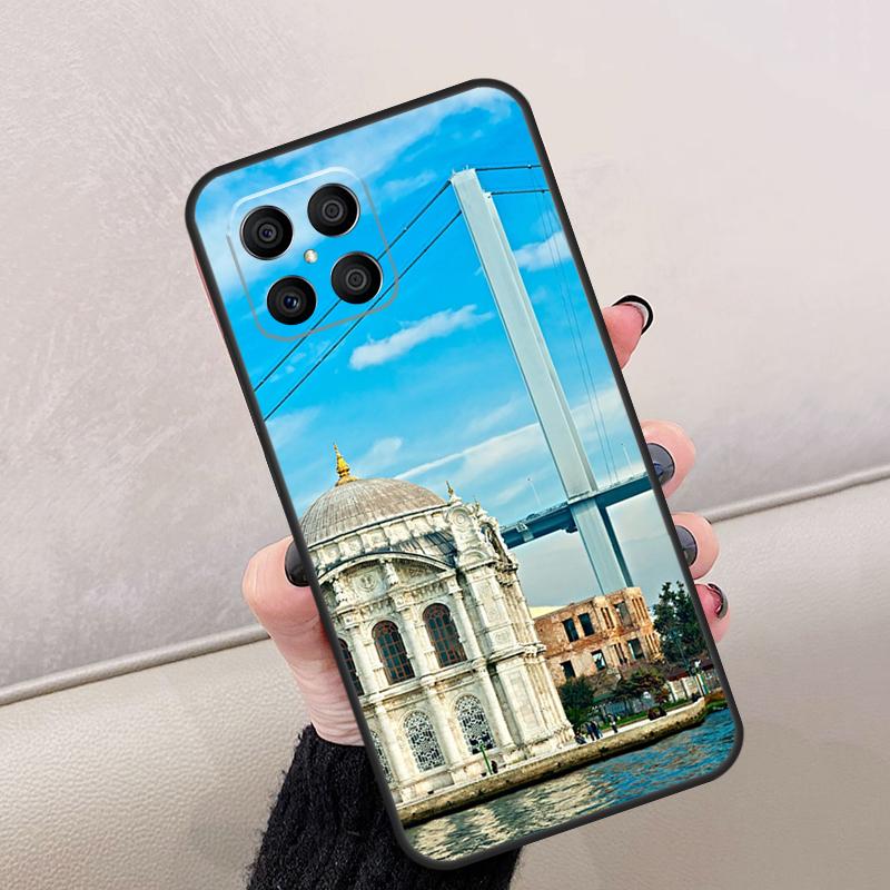 Turkey Istanbul Scenery Building For Honor Magic 8 6 7 Pro Case For Honor 400 Lite 200 50 70 90 X8c X8b X9a X9b X9c X9d Win RT