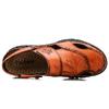 Summer Men's Leather Sandals Classic Roman Sandals Slipper Outdoor Sneaker Beach Rubber Flip Flops Men Water Trekking Sandals