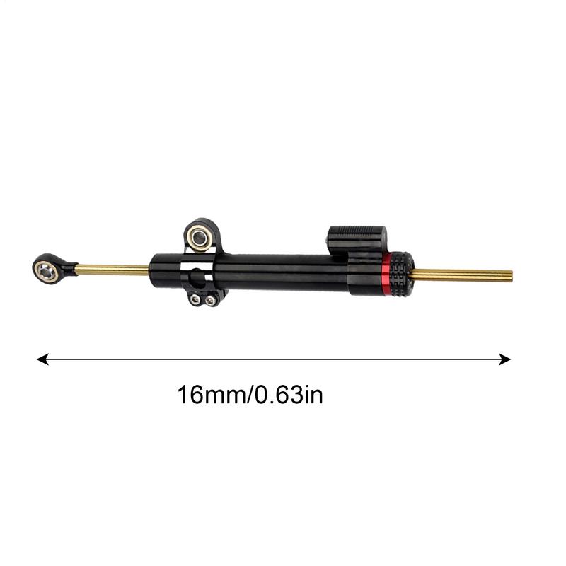 For Damper Steering Damper Adjustable Direction Damper Balance Rod Linear Reversed Safety Control Aluminum Alloy Shock Absorbing