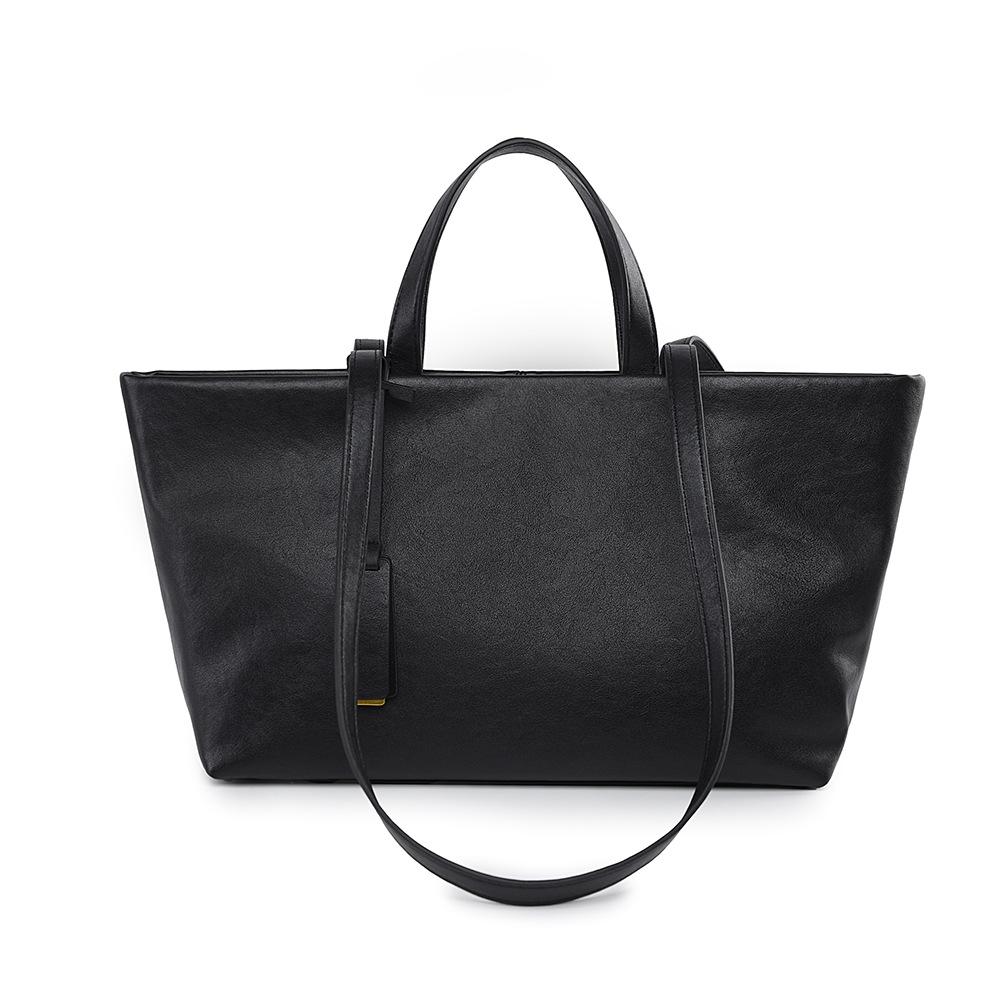 Single Shoulder Bag, New Commuter Women's Bag, Fashionable and Relaxed Women's Handbag, Retro Soft Leather Tote Bag