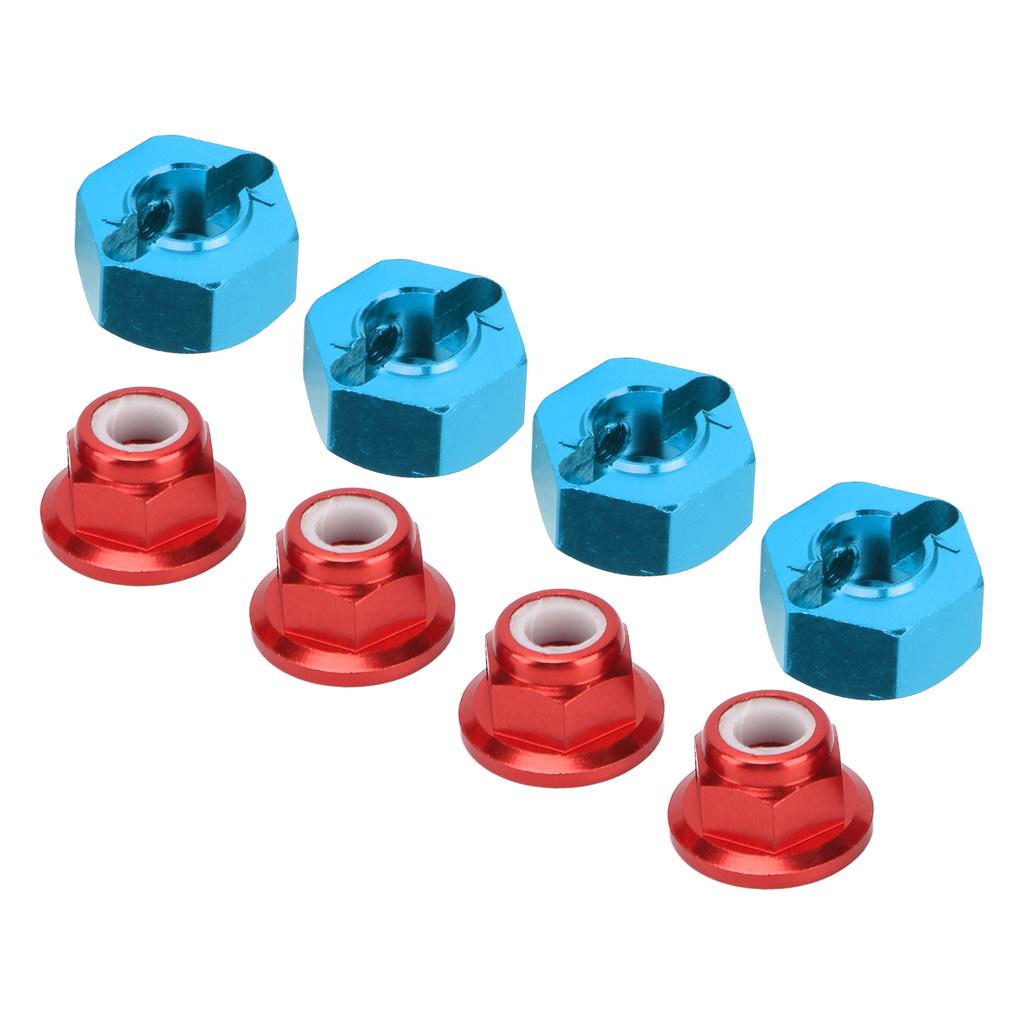 12mm Wheel Hex Hub Aluminum Alloy Upgrade Replace Extension Hex Drive Adapter with Prevent Slip Screws 1Celsius10 1Celsius12 RC Car