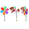 Garden Pinwheels Whirligigs Wind Spinners Windmill Toy for Kid Yard Lawn Decorations 3D Animal Decorative Garden Stakes