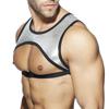 Tank Tops JOCKMAIL Fashion Men's  Hollow-out Vest Cropped One Size Adjustable Bust Non-stretchy Neoprene Material Chest Support Strap Harness
