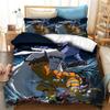 Anime Digimon Adventure Bedding Set Duvet Cover Bedroom Comforter Covers Single Twin King Size Quilt Cover Home Textile