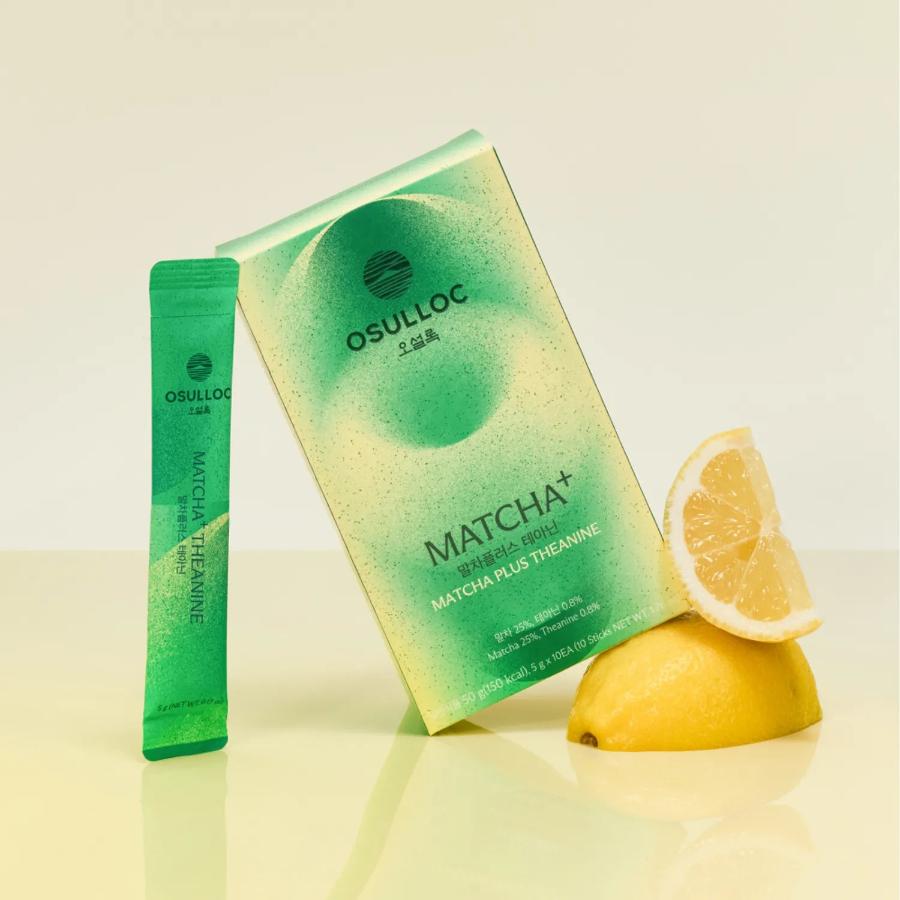 OSULLOC Matcha Plus #Theanine 10ea*50g #Theanine 10ea*50g