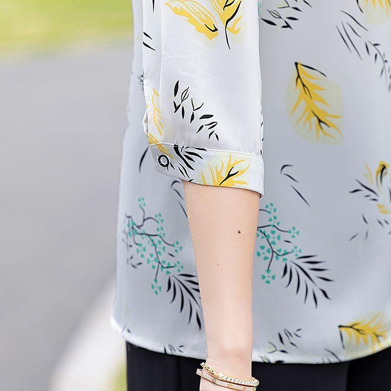 Women's Shirt Short Sleeved Summer New Versatile Loose and Fashionable Printed Shirt Top