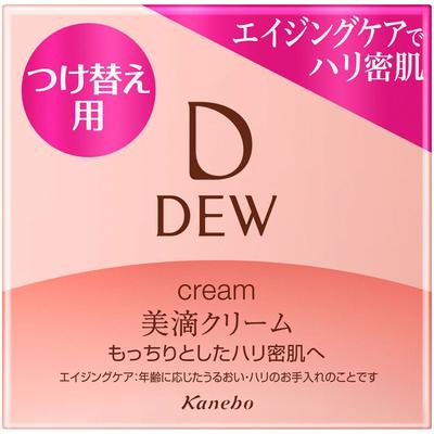 DEW krém (doplňovat) 30 g krémů Naneste přiměřené množství (Cca. 1 cm v průměru) a rozetřete po celém obličeji. Vezměte přiměřené množství (ap