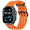 Ozean-Silikonarmband für Apple Watch Ultra 3 2 49mm/11 10 46mm 45mm 44mm Sportarmband Armband iWatch Serie 9 8 7 6 5 4 SE 3