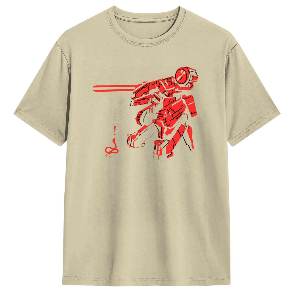 Unisex TShirt Metal Gear Solid Amazing 100 Cotton Tee Shirt Short Sleeve T Shirt Round Collar Tops Graphic