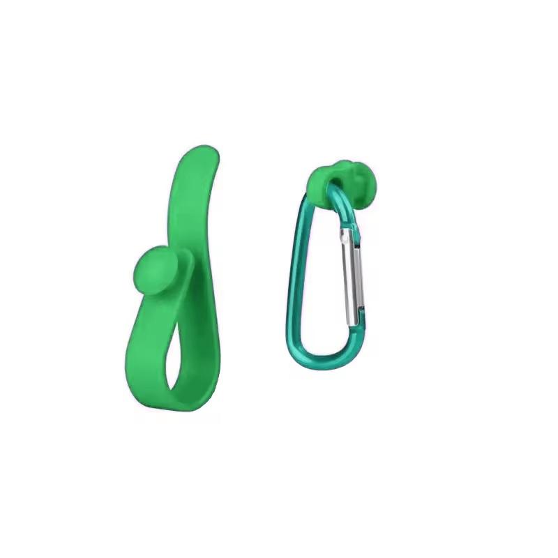 3PCS Beach Ready Kit Includes Portable Hook Convenient Key Chain Carabiner And Cup Holder For Stress Free Ocean Visits