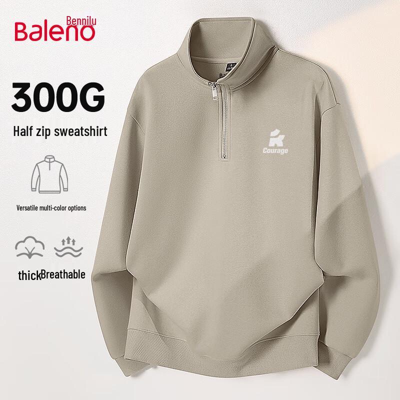

Baleno Men s Casual Sport Half-Zip Sweatshirt 3XL