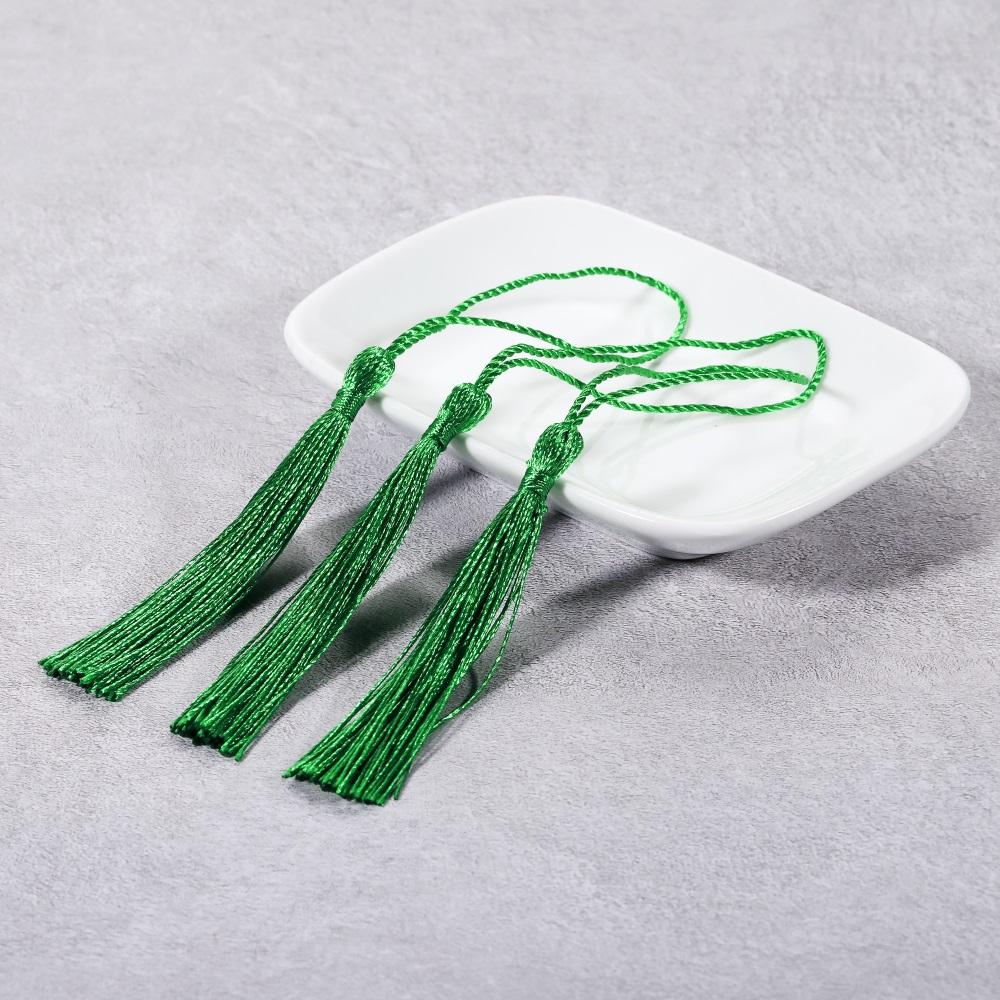 10Pcs/Pack Fringe Trim Sewing Curtains Hanging Rope Silk Tassels Jewelry Accessories DIY Wedding Decor Supplies Wholesale