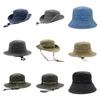 Sun Hat Outdoor Travel Fishing Sun Hat Shade Versatile Mountaineering Cowboy Hat Summer Sun Protection Big Edge Bucket Hat