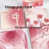 Retro Rose Butterfly Heart Origami Memo Pad - Handmade, Non-Adhesive, Colorful Paper