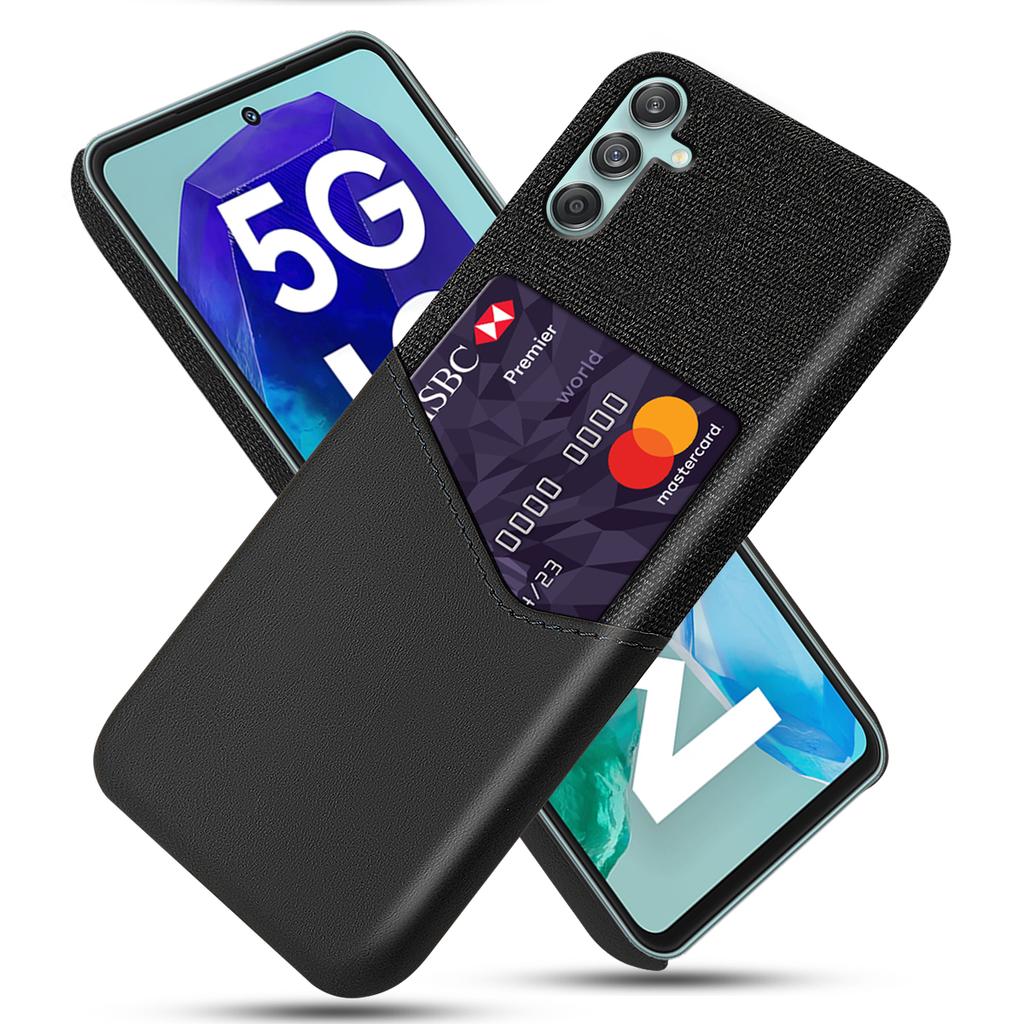 For Samsung Galaxy M55 5G/C55 5G/F55 5G Case Hard PC Phone Cover with Card Slot