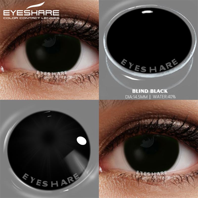 Eyeshare 1 Paar farbige Kontaktlinsen für Augen, Anime, Cosplay, farbige Linsen, Halloween, verrückte Linsen, Augenschönheit, Make-up-Linsen