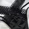 Sexy Hollow Straps Thongs G-string Women Lace Leopard Print Cross Strap Panties Bow Triangle Underwear