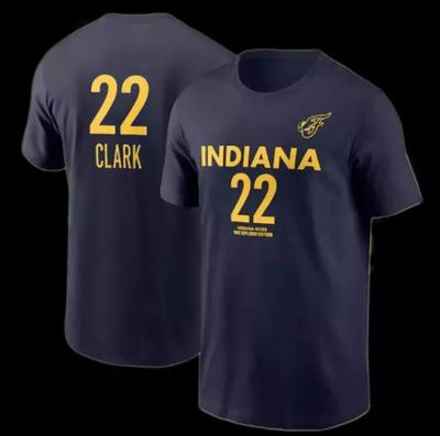 Caitlin Clark #22 Indiana Fever 2026 Player Name  Number T-Shirt