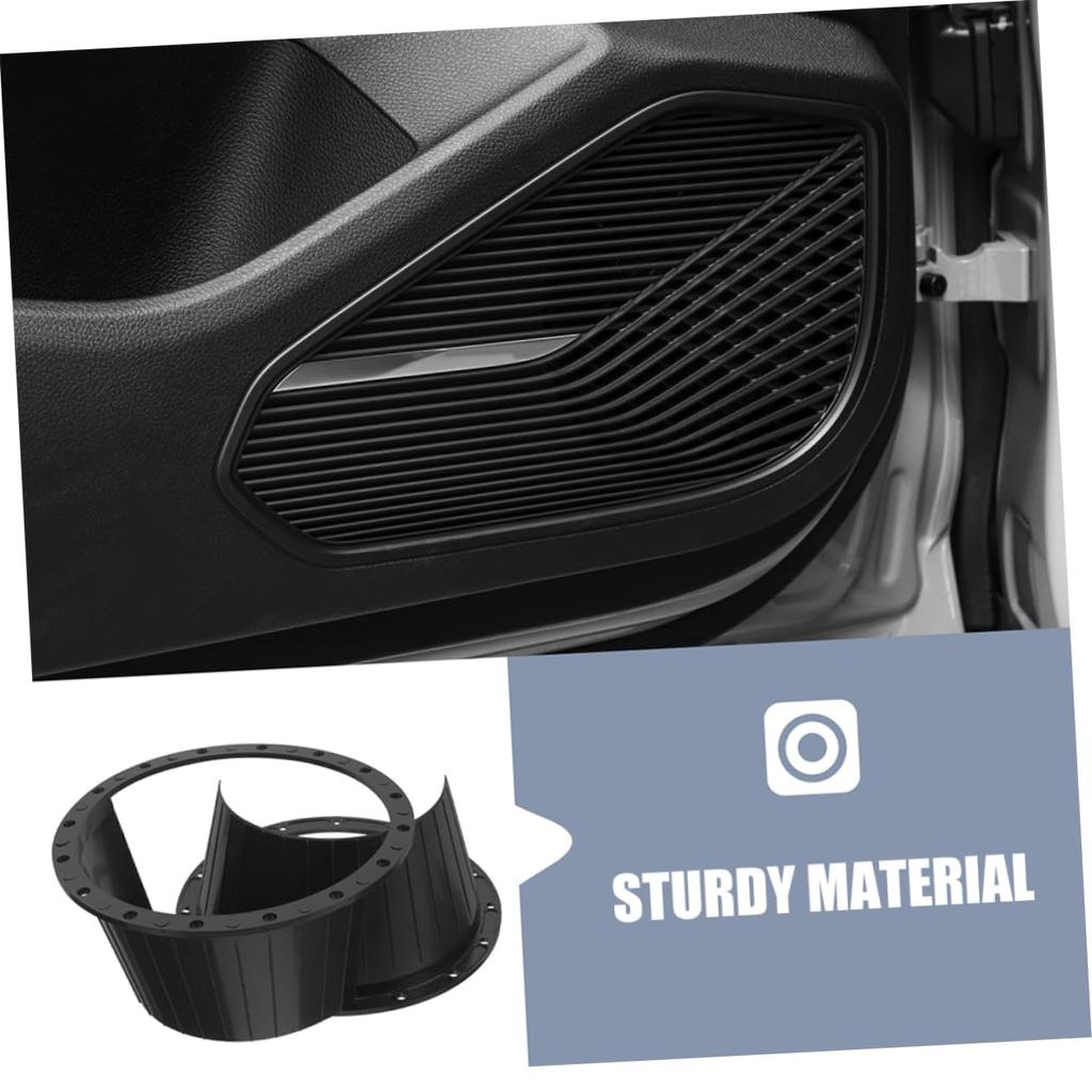 TENDYCOCO 4pcs Speaker Waterproof Cover Speaker Spacer Speaker Lines