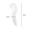 SM Erotic Crystal Dildo & Anal Plug Massager