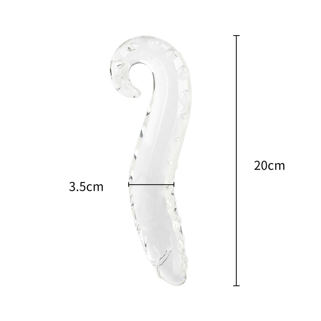 SM Erotic Crystal Dildo & Anal Plug Massager