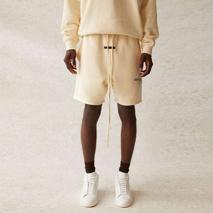 Fear of God Essentials SS21 Sweatshort 'Buttercream' Men's FOG-SS21-566