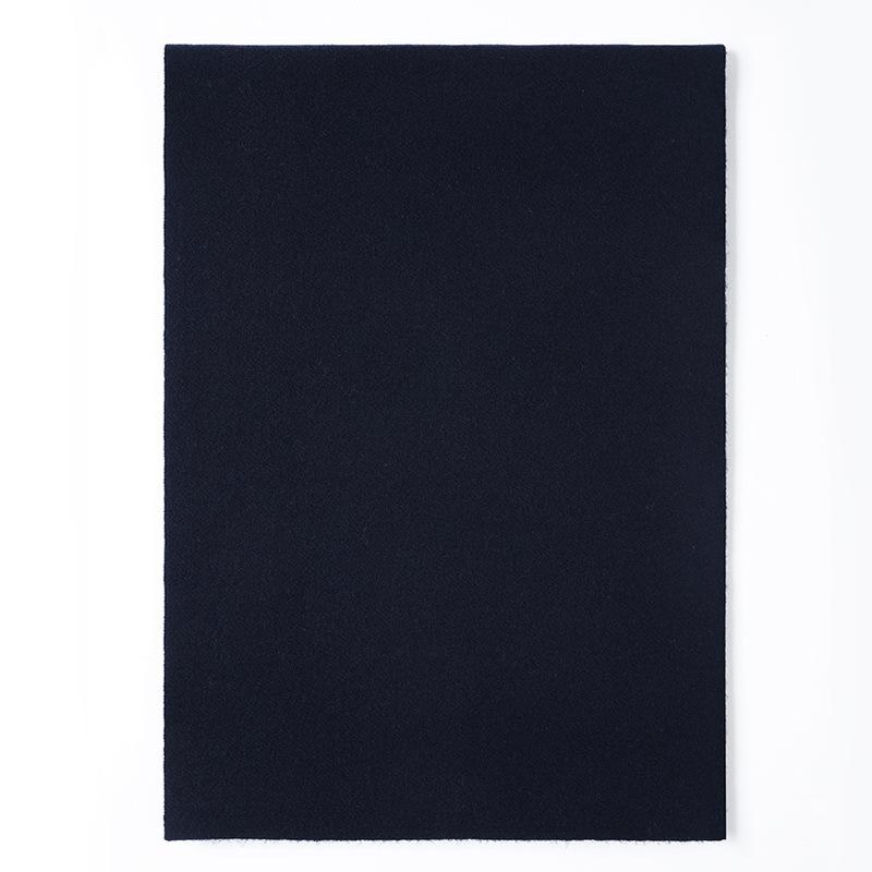 2025 winter new pure wool scarf solid color men's and women's universal fashion warm scarf