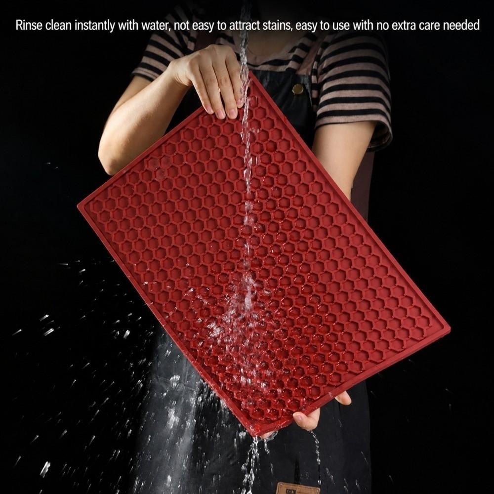 Water-proof Heat Insulation Pad PVC Anti-Slip Pad High Quality Barware Mat Bar Dining Table