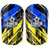 Professional Soccer Shin Guards With Sublimation Print Training Match Use