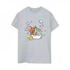 Tom And Jerry Womens/Ladies Bath Time Cotton Boyfriend T-Shirt