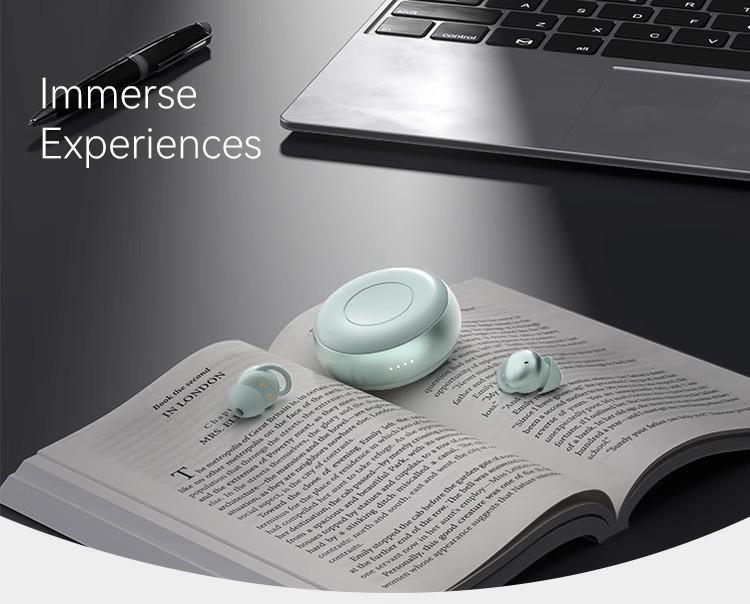 Sleep02 2025 Wireless Bluetooth Earbuds: Ultra-long Battery Life & High-Quality Sound for Sleep