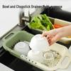 Mengting Retractable Kitchen Sink Drainer Basket