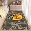 Camouflage Bass Pro Shops Carpet Suitable As a Non-slip Mat for the Living Room or Bedroom Sofa