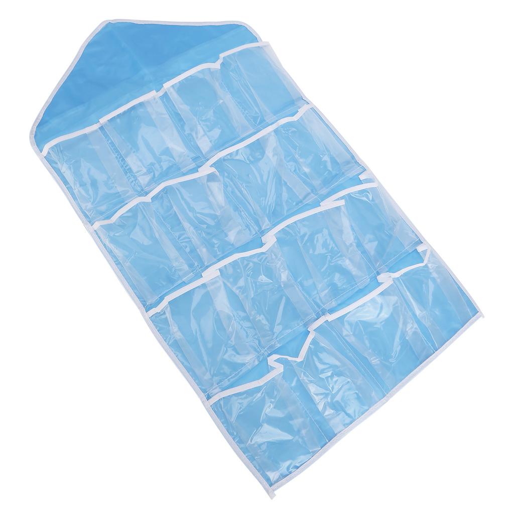 Wall Closet Hanging Organizers Over The Door Storage Bag Polyester Hanging Shelves Pocket for