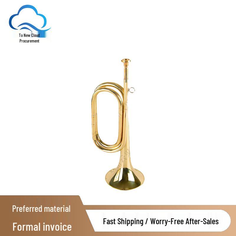 Brass Military Bugle