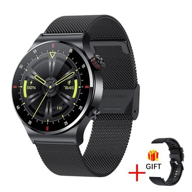 QW33 Smartwatch: ECG & PPG, Music, Pedometer, Bluetooth Calls