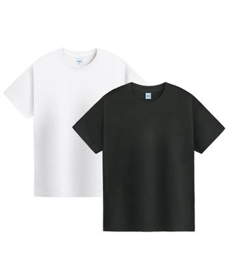 Akeusi [2Pack] Semi-Overfit Layered Short Sleeve T-Shirt